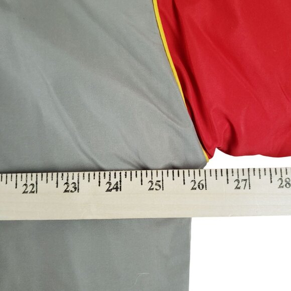 Vtg McGregor Men Large Nylon Insulated Puffer Retro 90"s Hippie Zip Jacket - Picture 9 of 11